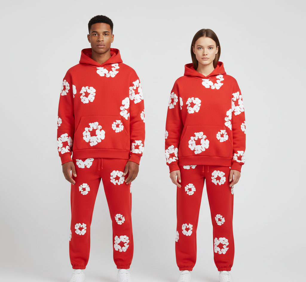 Honfleur Printed hoodie and jogger set | Valerios