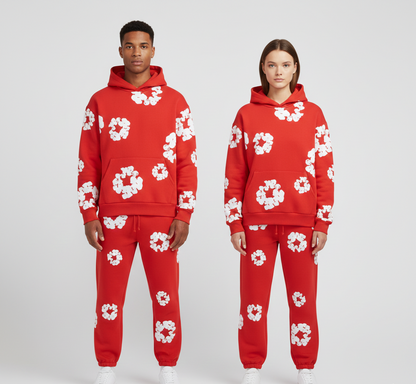 Honfleur Printed hoodie and jogger set | Valerios