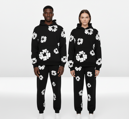 Honfleur Printed hoodie and jogger set | Valerios