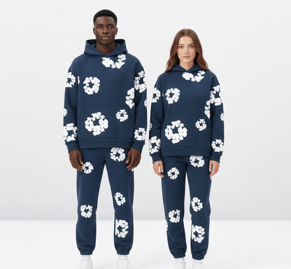 Honfleur Printed hoodie and jogger set | Valerios