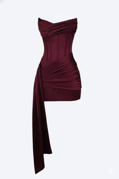 Victorian Elegant short evening dress for women | Valerios