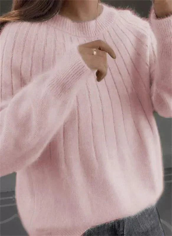 Speedy Elegant long-sleeve jumper with refined silhouette for women | Giada