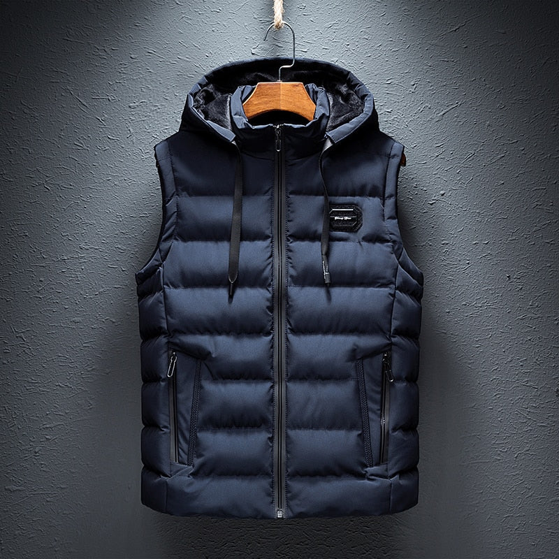 Everyday Padded Hooded Gilet Vest For Men | Kaedon
