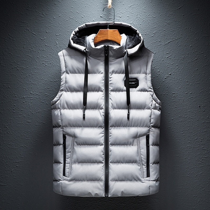 Everyday Padded Hooded Gilet Vest For Men | Kaedon