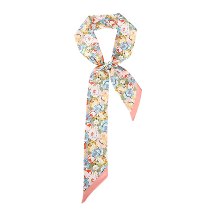 Leuven Equestrian silk scarf bag accessory for women
