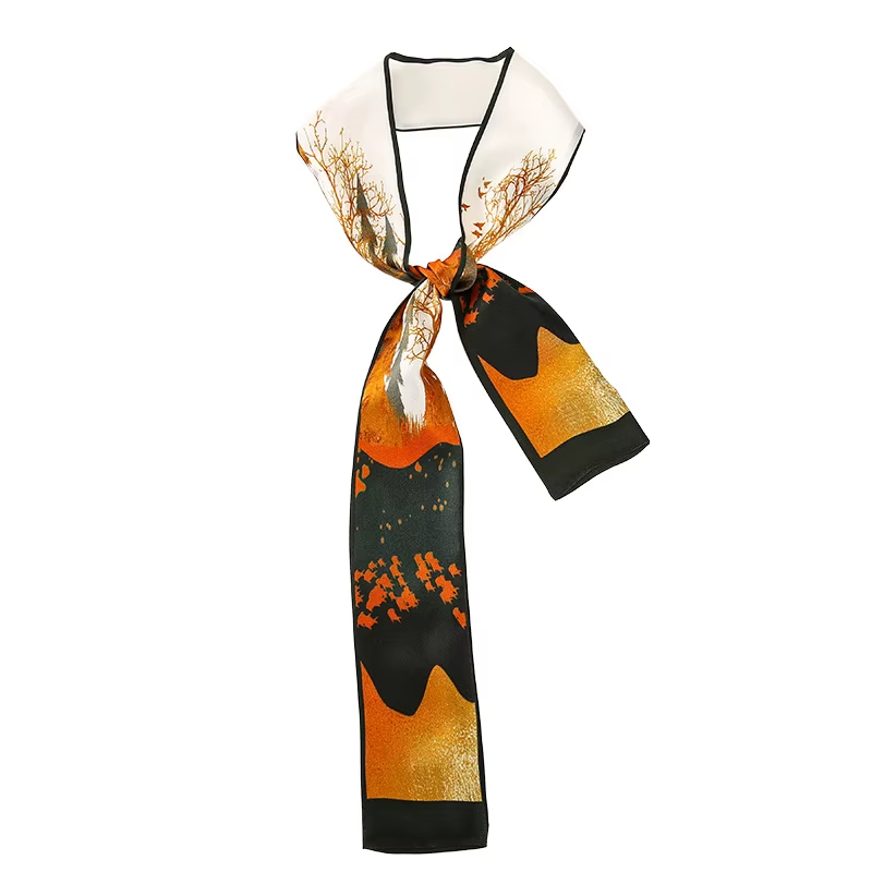 Leuven Equestrian silk scarf bag accessory for women