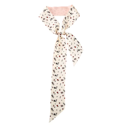 Leuven Equestrian silk scarf bag accessory for women