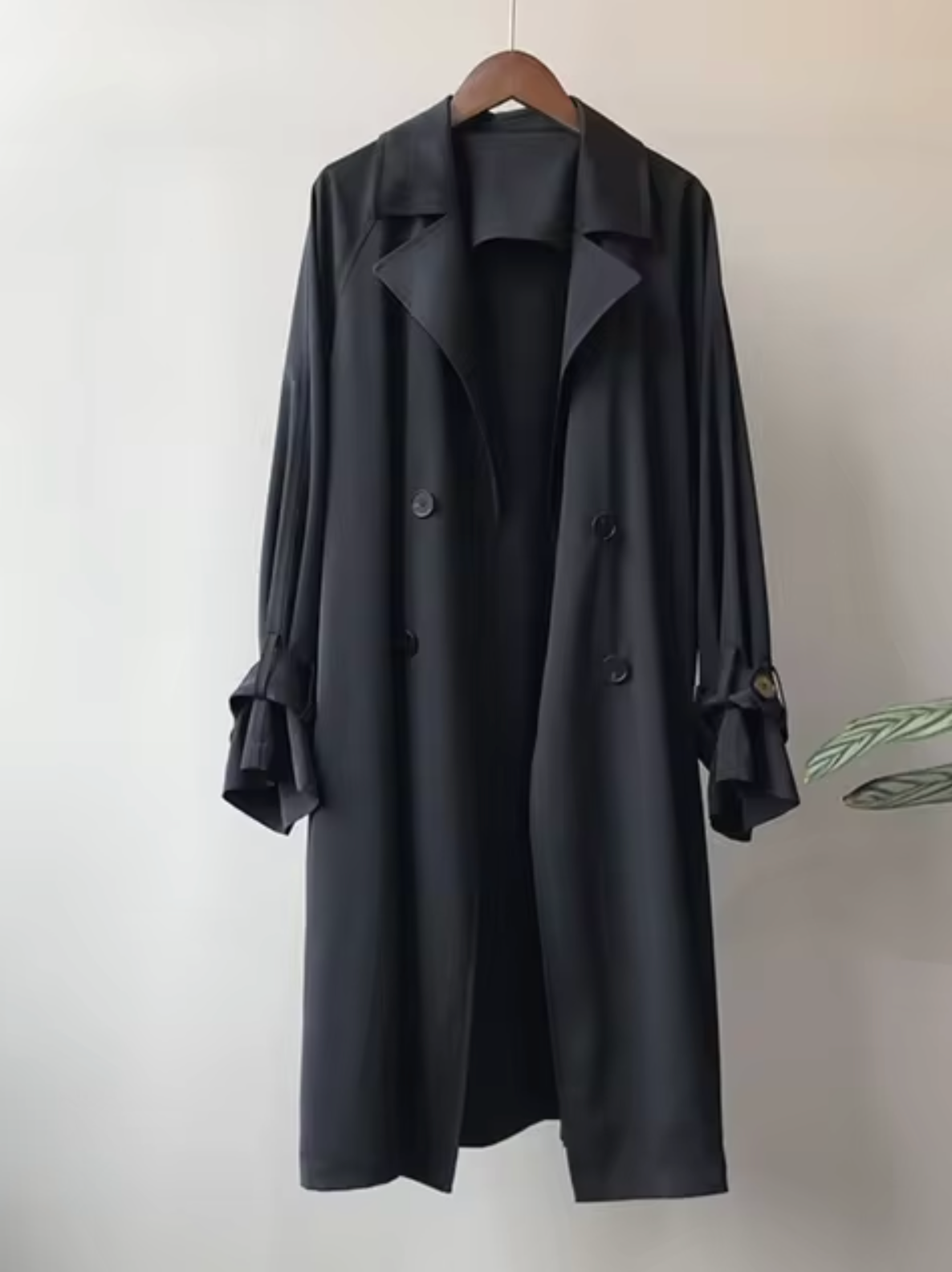 Windsor Timeless long trench coat for women | Juliane