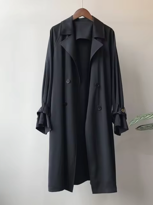 Windsor Timeless long trench coat for women | Juliane