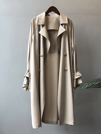 Windsor Timeless long trench coat for women | Juliane