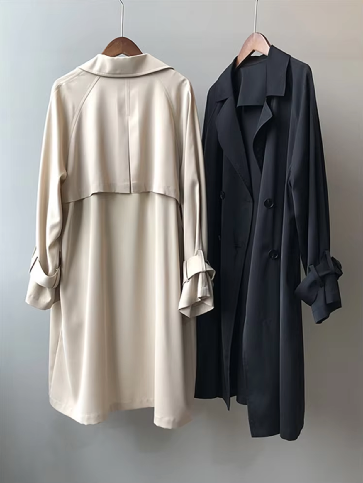 Windsor Timeless long trench coat for women | Juliane