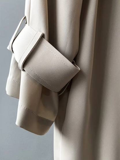 Windsor Timeless long trench coat for women | Juliane