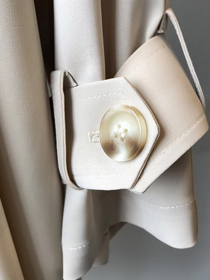Windsor Timeless long trench coat for women | Juliane