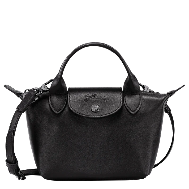 Printed Le Pliage Xtra XS leather bag for women | Longchamp
