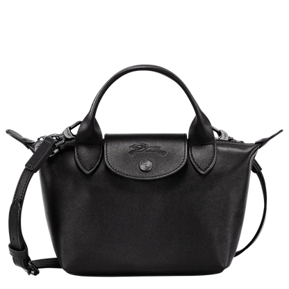 Printed Le Pliage Xtra XS leather bag for women | Longchamp
