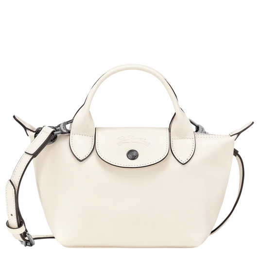 Printed Le Pliage Xtra XS leather bag for women | Longchamp
