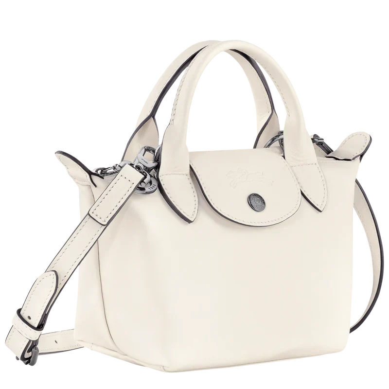 Printed Le Pliage Xtra XS leather bag for women | Longchamp