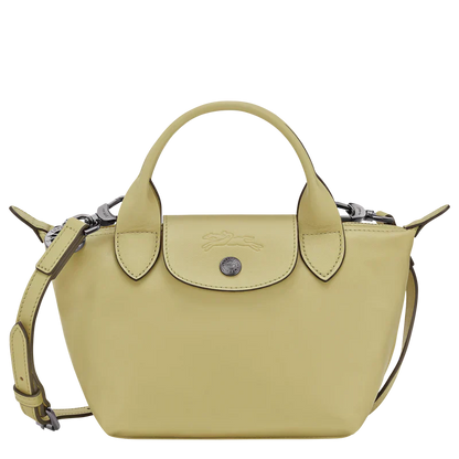 Printed Le Pliage Xtra XS leather bag for women | Longchamp