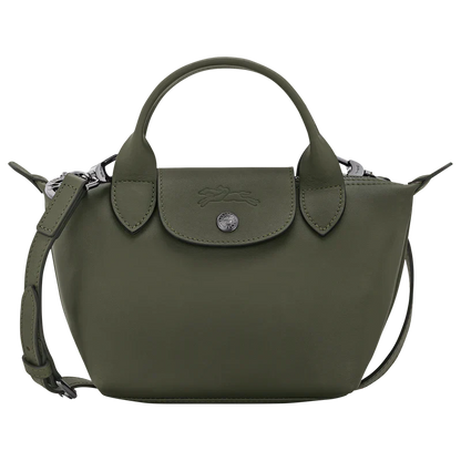Printed Le Pliage Xtra XS leather bag for women | Longchamp