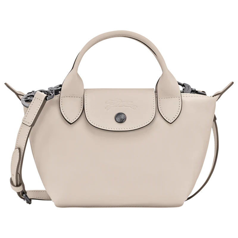 Printed Le Pliage Xtra XS leather bag for women | Longchamp