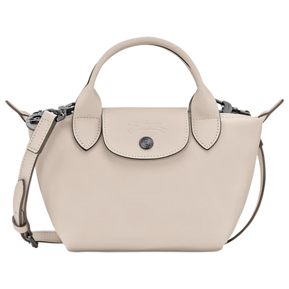 Printed Le Pliage Xtra XS leather bag for women | Longchamp