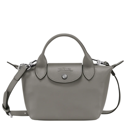 Printed Le Pliage Xtra XS leather bag for women | Longchamp