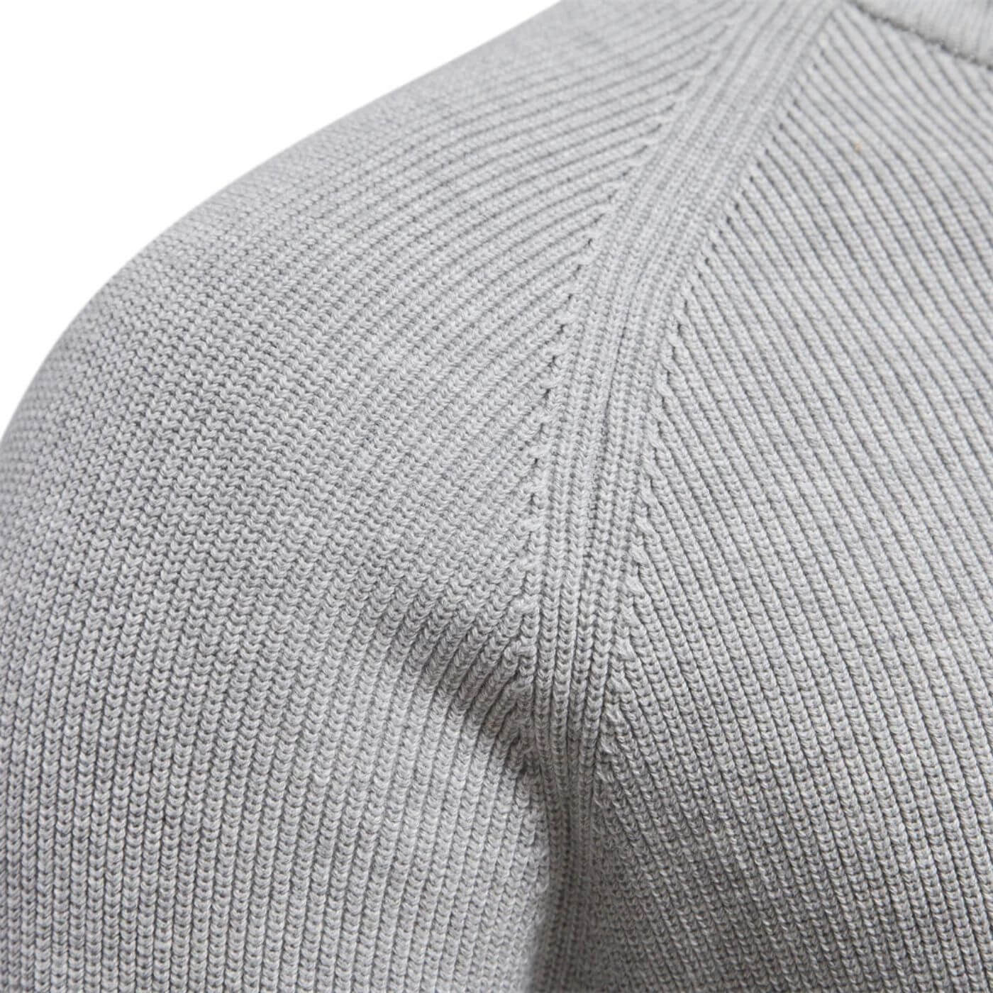 Cotton Half-zip knit sweater for men | Luke