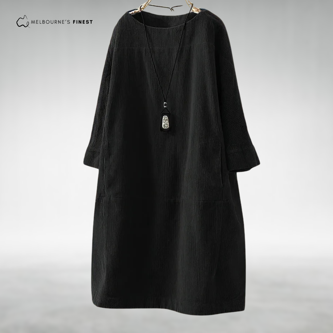 Royal Relaxed midi dress for women | Aria