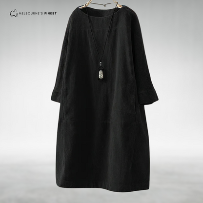 Royal Relaxed midi dress for women | Aria