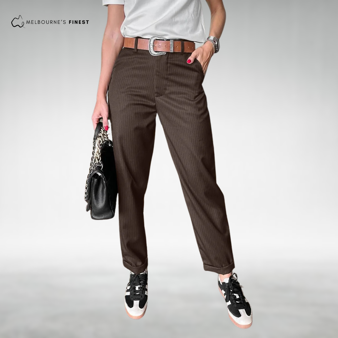 Luxurious Sleek tailored trousers for women | Arlen