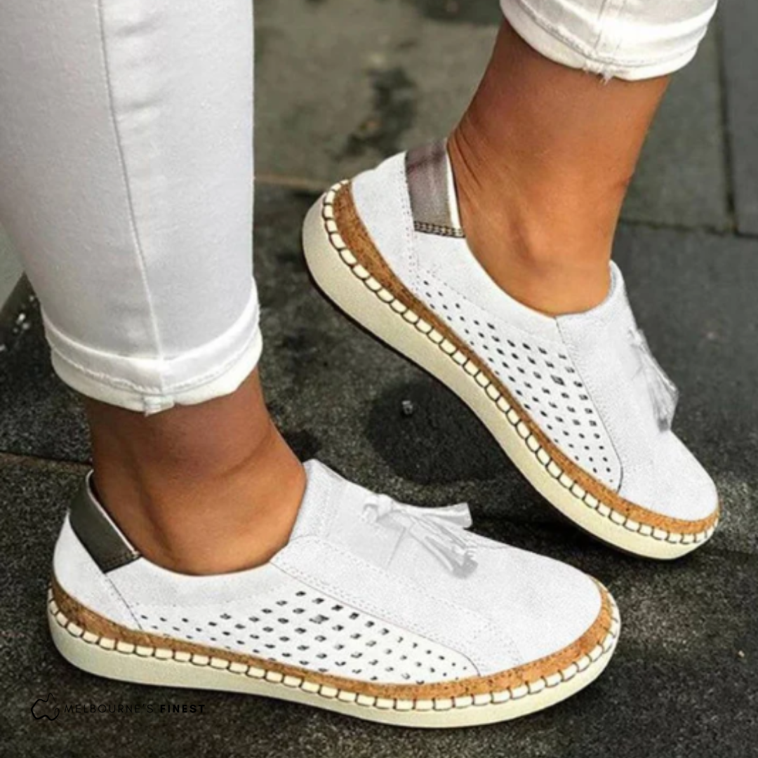 Bespoke Comfortable summer slip-ons for women | Liora