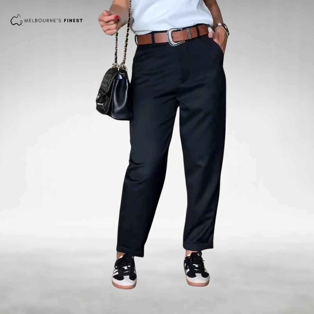 Luxurious Sleek tailored trousers for women | Arlen