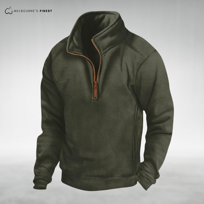 Distinguished Cozy half-zip pullover for men | Holden