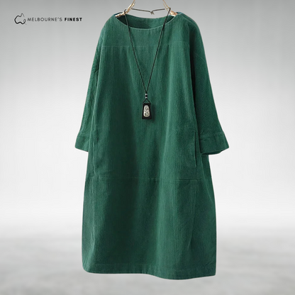 Royal Relaxed midi dress for women | Aria