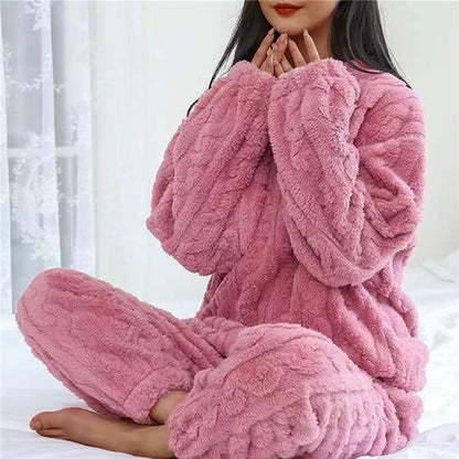 Mayfair Soft fleece pyjama set for cozy comfort for women | Maria