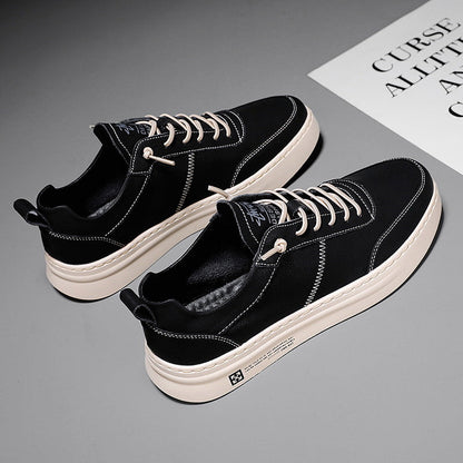 Suede Breathable casual sneakers for everyday wear for men | Nolan