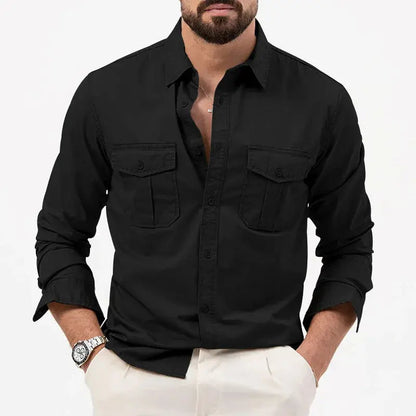 Dawn Casual long sleeve button-up shirt for men | Carter
