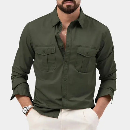 Dawn Casual long sleeve button-up shirt for men | Carter