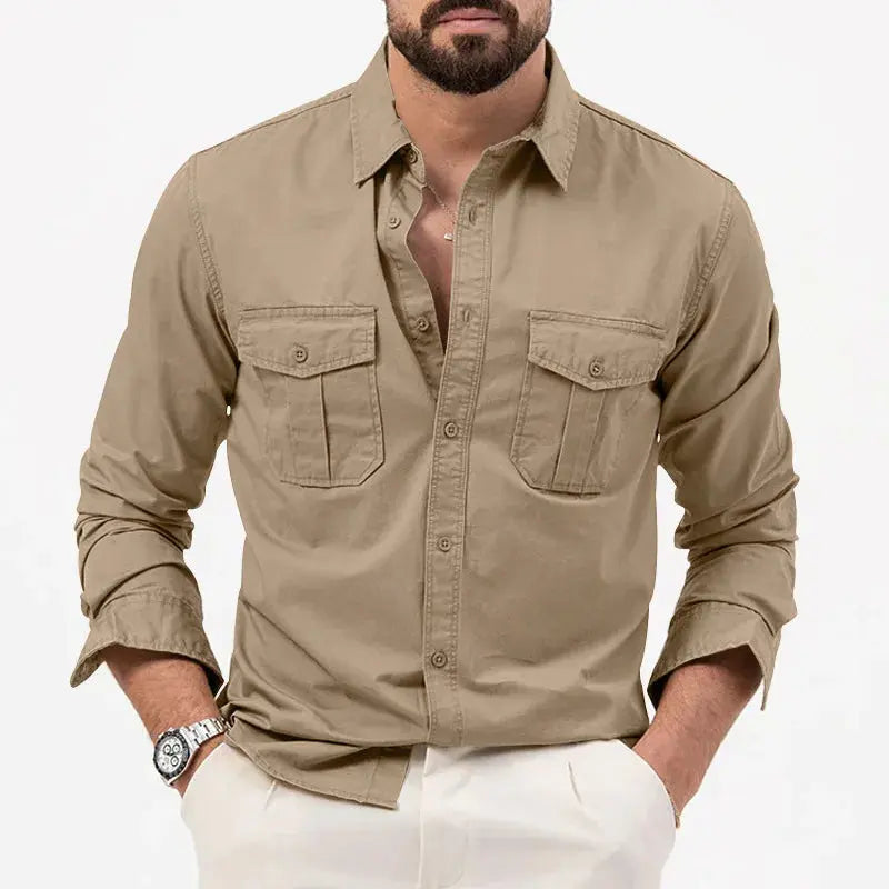 Dawn Casual long sleeve button-up shirt for men | Carter