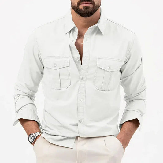 Dawn Casual long sleeve button-up shirt for men | Carter