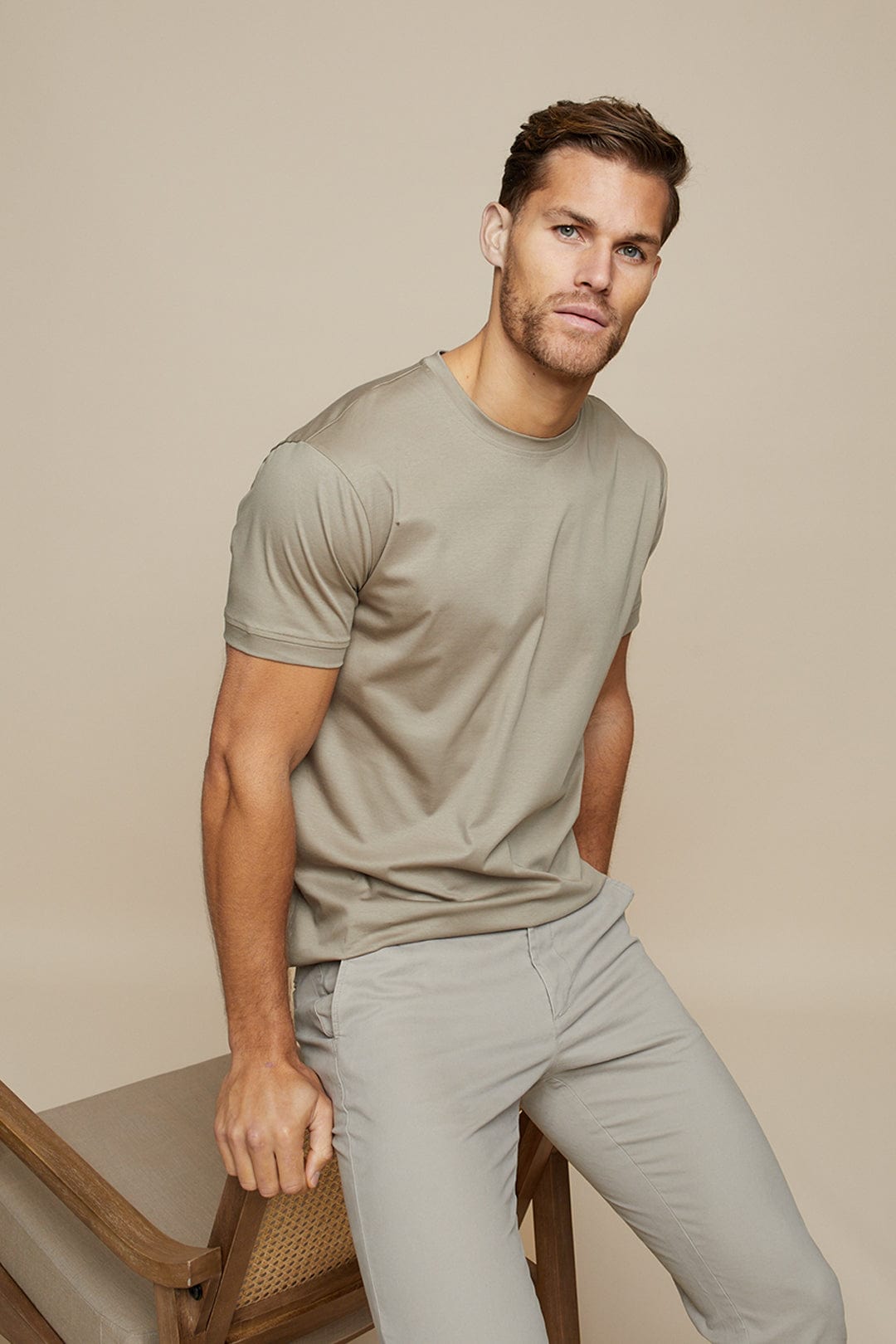 Evening Tailored casual t-shirt for men | Lucien