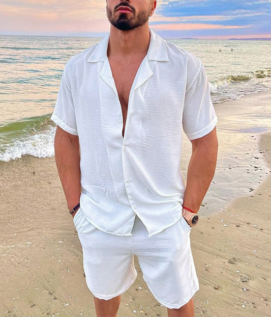 Sunrise Summer short sleeve set for men | Eden