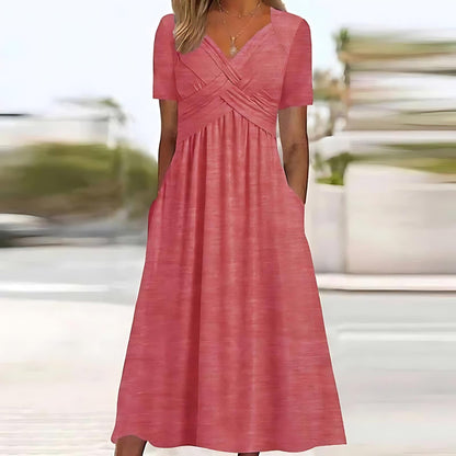 Marylebone Elegant Midi Dress For Women | Seraphina