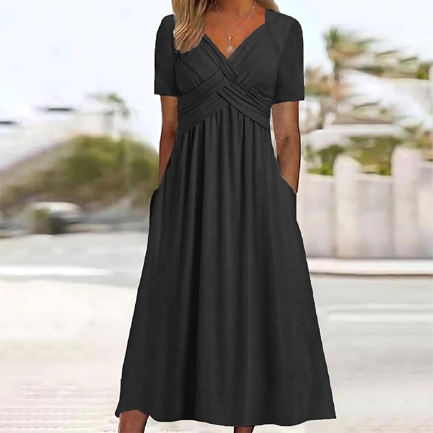 Marylebone Elegant Midi Dress For Women | Seraphina
