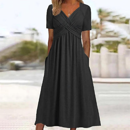 Marylebone Elegant Midi Dress For Women | Seraphina