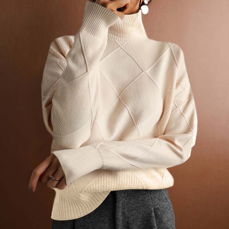 Lilac Refined Knit Sweater for Women | Eloise