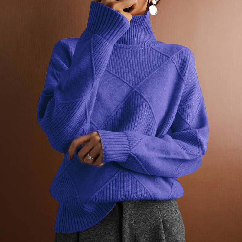 Lilac Refined Knit Sweater for Women | Eloise