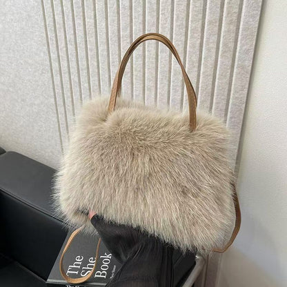 Bright Plush Small Handbag For Women | Mirelisse