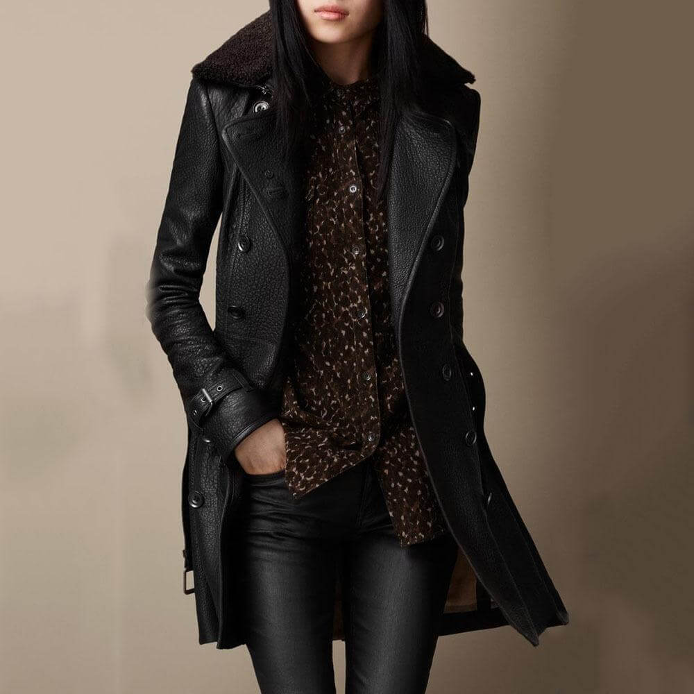 Top Three Quarter Tailored Coat For Women | Valessia