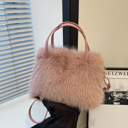 Bright Plush Small Handbag For Women | Mirelisse